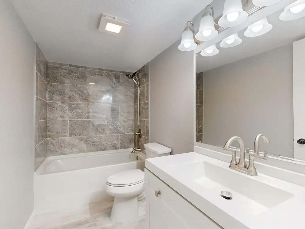Tiled tub surround (representative photo)